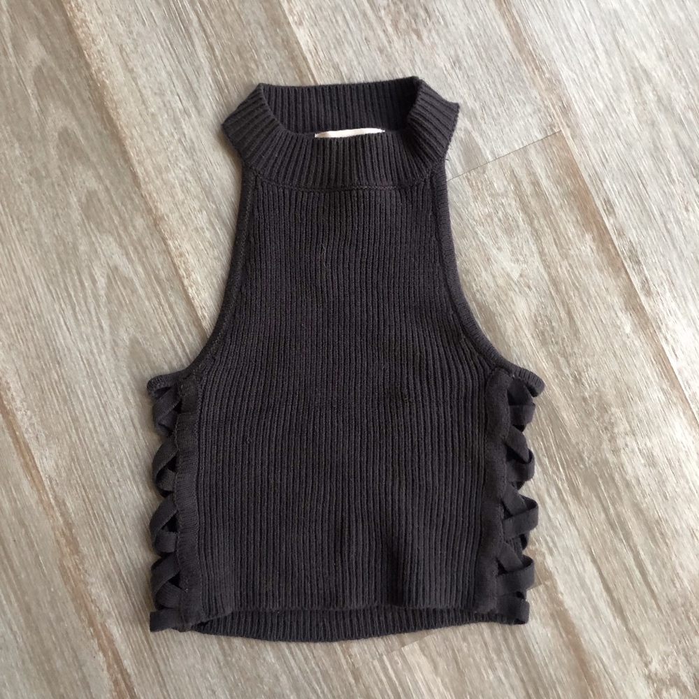 Forever 21 High-Neck Crop Top